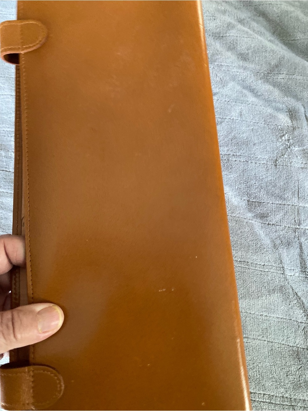 Leather Travel Organizer - Mens ties